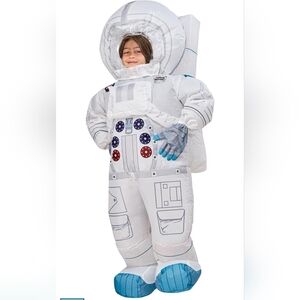 NIB Rubies Astronaut Inflatable Costume for Kids, Unisex OS- Halloween, Spaceman
